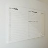 Organizer uniwersalny 120 x 80 cm - Tablica Plexi