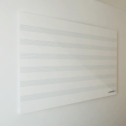 Suchościeralna tablica pięciolinia 120 x 80 cm - Tablica Plexi